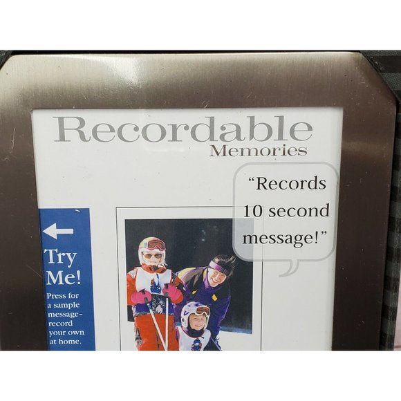 Salton At Home Recordable Memories 4"x6" Picture Frame 10 Second Message - Picture 6 of 11